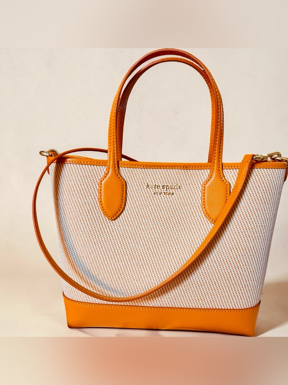 NWT  Kate Spade Bleecker turmeric medium tote